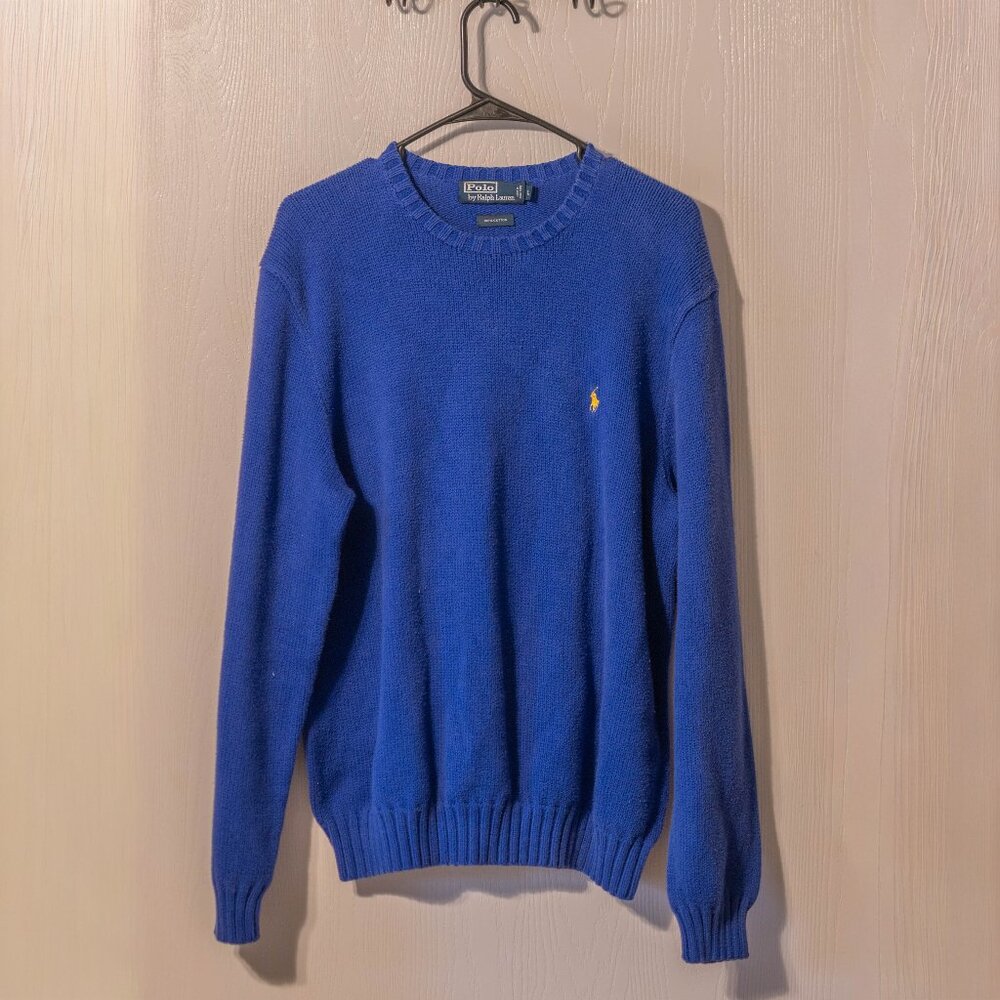 CLEARANCE Vintage Polo by Ralph Lauren 100% Cotton Crewneck Sweater Size L